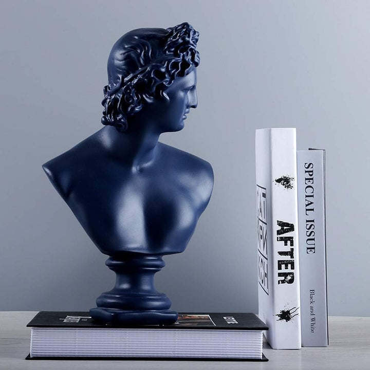 Ancient Greece European Resin David Venus Head Statuees Decoration Home Livingroom Goddess Sculpture Figurin Office Desktop Furnishing Crafts (David)…