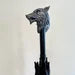 Wolf Head Umbrella – Gothic Medieval Direwolf Cane Accessory